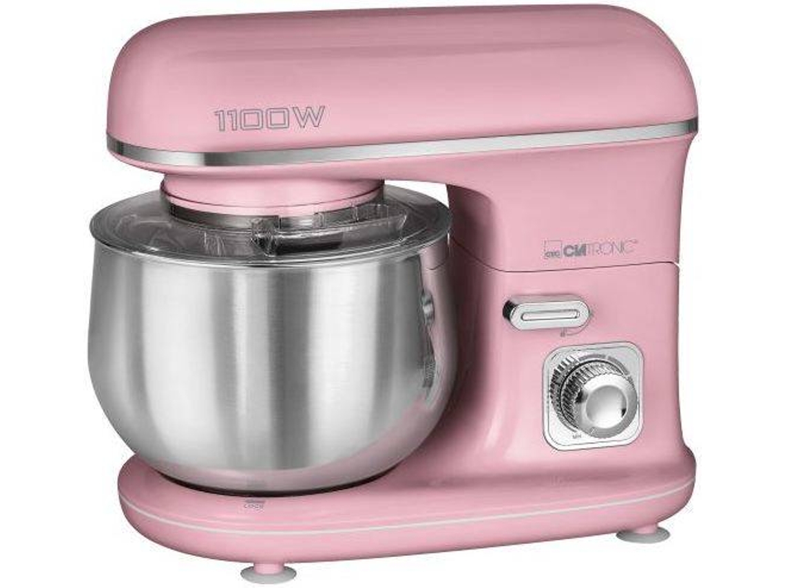 Batedeira com Taça CLATRONIC KM 3711 (1100 W - Taça 5 L - Rosa)