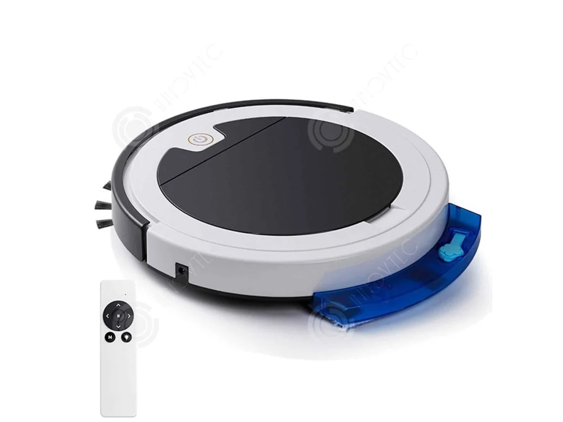 robô aspirador de pó 2000mah área adequada 120-150 metros quadrados operação de baixo ruído 55db limpeza profunda INNOVTEC