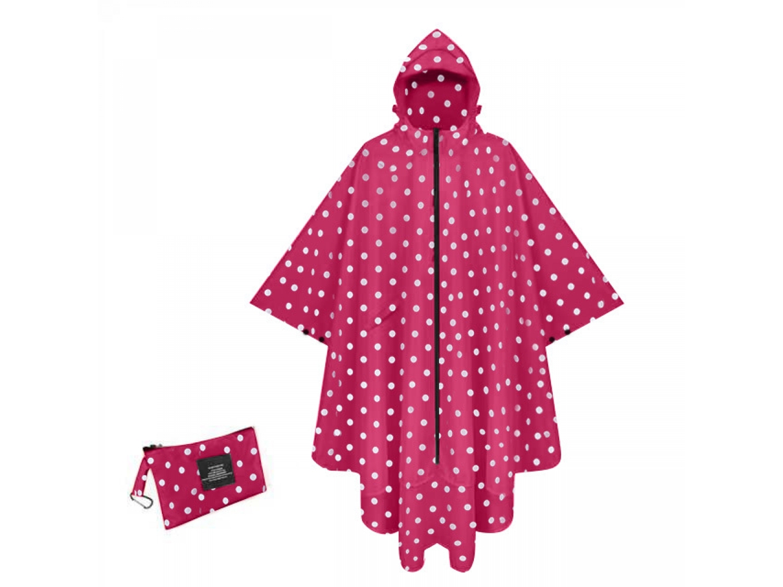 Capa De Chuva Unissex Moderna, Poncho Respirável Com Bolsa Para Guardar