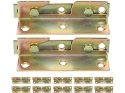 Kit De Ferragens Para Cama Com 12 Peças, Design Clássico Vintage, Dobradiças Em Aço Laminado A Frio, Fácil Instalação Em