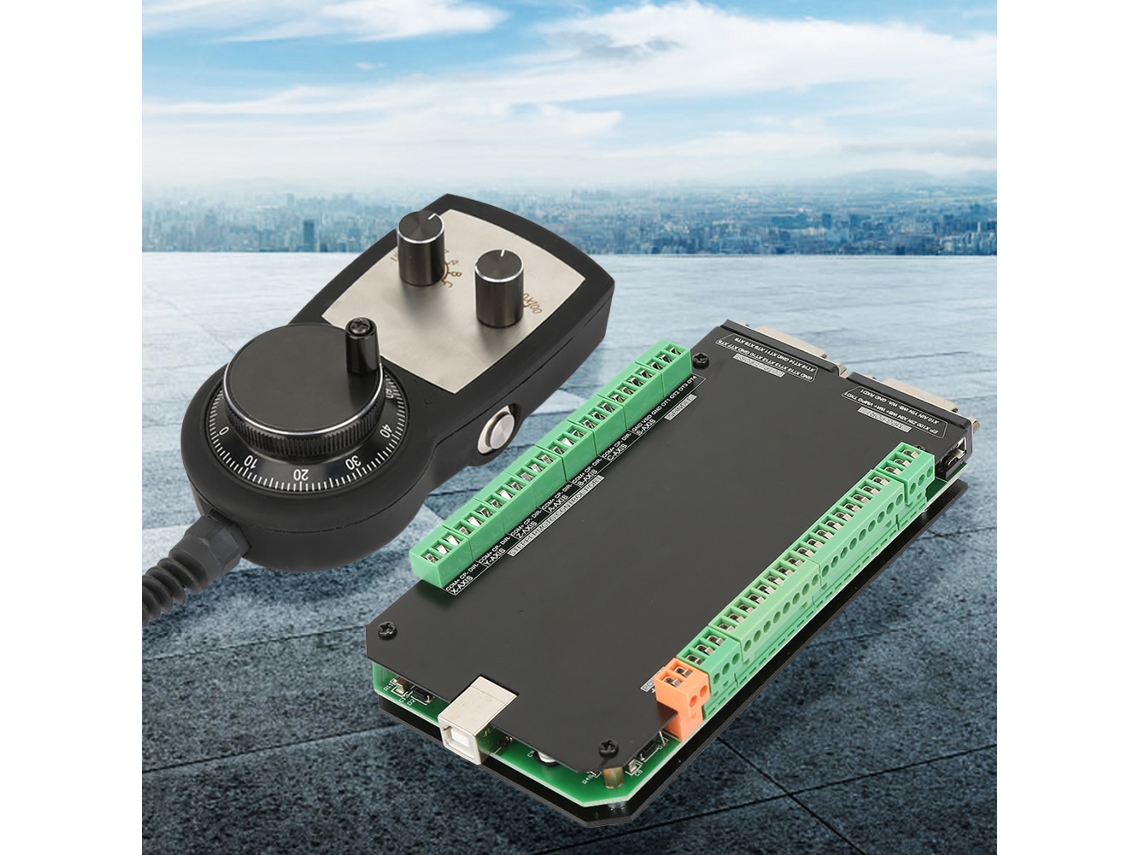Controlador Cnc Laxiscreed Para Motores Passo A Passo Compatível Com Mach3 E 3 Eixos