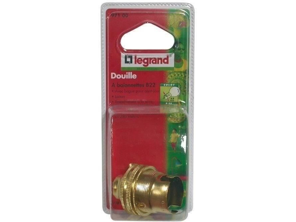 Soquete De Baioneta De Metal B22 Anel Legrand