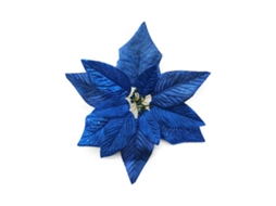 Flores de Natal de Tecido, 22cm | S/MARCA