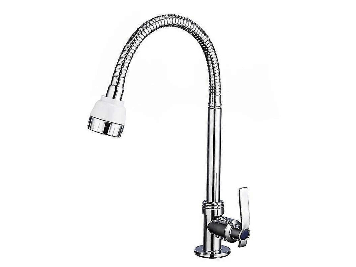 Faucete De Cozinha Exótico Gappo Aço Inoxidável Piso 2 Modos Saída Água Fria Universal