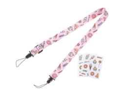 Acessórios para Mini Câmera Instantânea e Alça Decorativa para Câmera TAISHENGDA (conjunto com 3 Unidades)