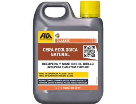 Cera Ecológica Natural Fila Classic Brilho E Proteção Para Pavimentos Fila Solutions