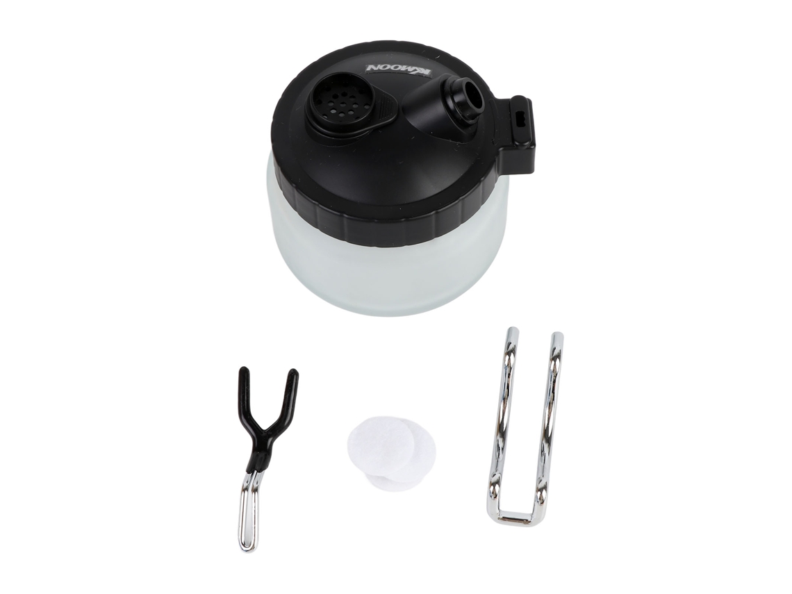 Taza De Limpeza De Aerógrafo Profissional Com Suporte De Vidro, Jarro Para Limpar Pintura, Ferramenta De Manicure
