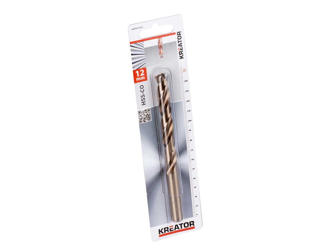 Broca de Cobalto Hss 12X151 Mm Douradokreator