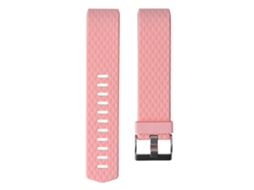 Pulseira de Substituição para Fitbit Charge 2 EOOCOO, material de silicone, rosa