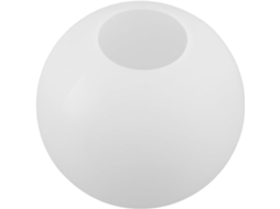 Globo Branco com Cobertura Esférica Inquebrável em Pe, Substituto para Luminárias Pendentes e de Teto. SFUSHOS