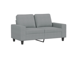 2-seater Sofa, 2-seater Sofas Vidaxl Cinzeto Tecido (n/a)