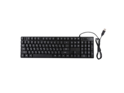 Teclado com Fio LAXISCREED, 104 Teclas, Entrada Russa, À Prova de Água