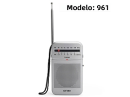 Rádio Portátil Bc r119 MDUG (961 Branco)
