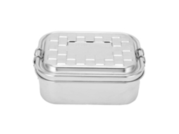 Caja De Almuerzo De Acero Inoxidable Portátil De Una Capa Aislada Para Picnic Barbacoa Comedor Estudiante