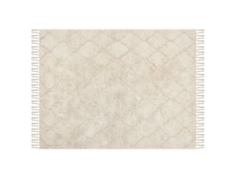 Tapetes BELIANI (160 x 230cm - Algodão - Bege)