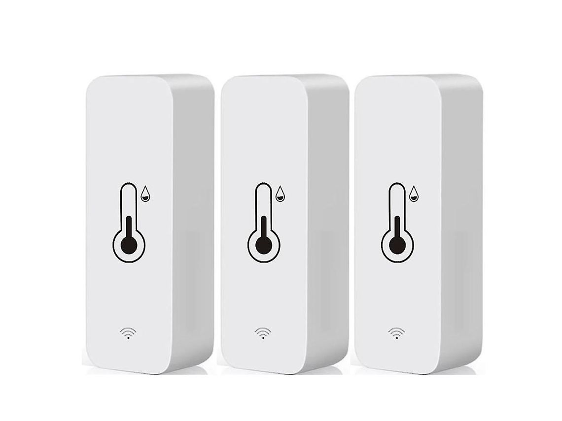 Lurelia 3x Tuya Wi-fi Sensor De Temperatura E Umidade Termômetro Higrômetro Interno Snd