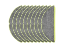 Conjunto De 10 Panos De Reposição Para Aspirador De Pó 205 - Panos De Microfibra Laváveis E Reutilizáveis_ozo