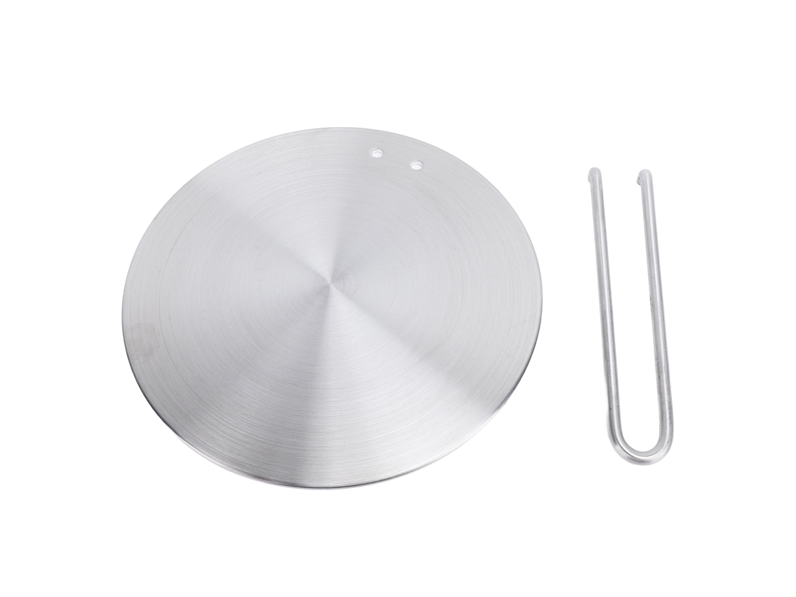 Placa Difusora de Calor Inox com Manilha 22 S/MARCA