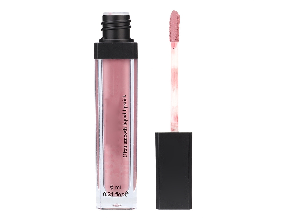 Brillo De Labios Metalizado Perla Mate 6ml Largo Duración Cosmético Gloss Glaze 8