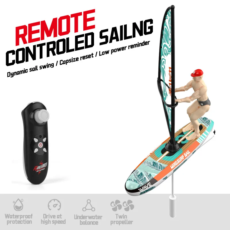(rosa) Barco De Controle Remoto, Brinquedo Aquático, Adequado Para Banheiras E Piscinas, Modelo Realista.
