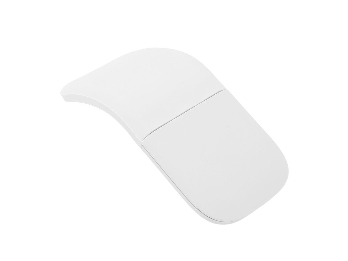 Aetheria mouse Arc Touch Sem Fio Bt Ultra Fino Portátil Plegável Óptico 1200dpi para Laptops e Tablets Cinza