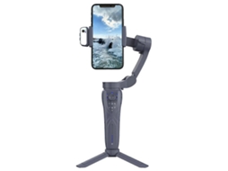 Estabilizador De Smartphone Com Gimbal Portátil De 3 Eixos Para Celular E Bastão De Selfie