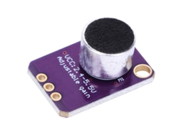Laxiscreed Módulo De Microfone Electret Com Ganho Ajustável Para Max4466