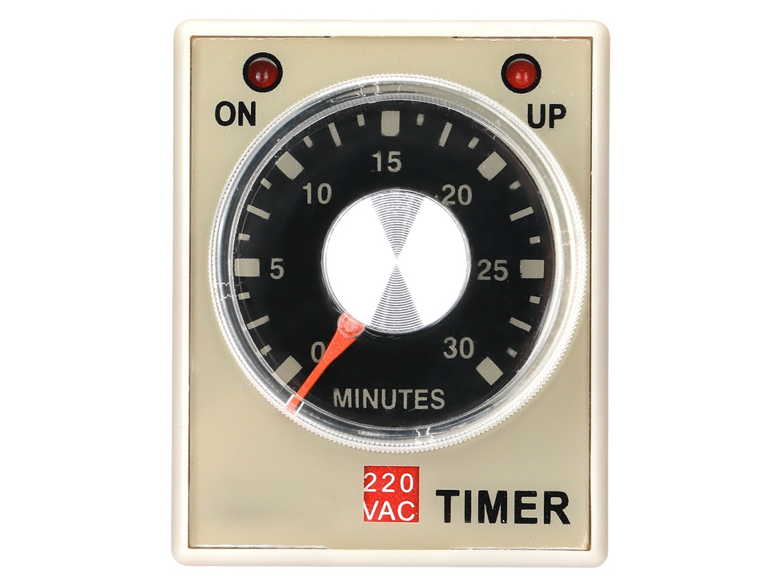 Relé de Tempo Ah3 3 220vac Atraso de Ligação 30m Timer Relay de Alta Qualidade
