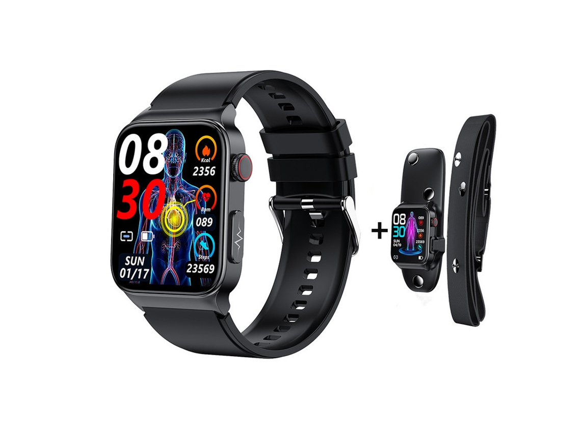 Relógio inteligente, tecido grande de 1,92 polegadas, modo multiesportivo, adequado para Android e iPhone, branco Bestvite