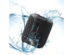 Alto Falante Bluetooth Portátil Com Luzes Som Potente E Cristalino Ipx5 À Prova Dágua Tempo De Reprodução O Dia Todo Entrada De Cartão Lalamoli (Recondicionado Como Novo)