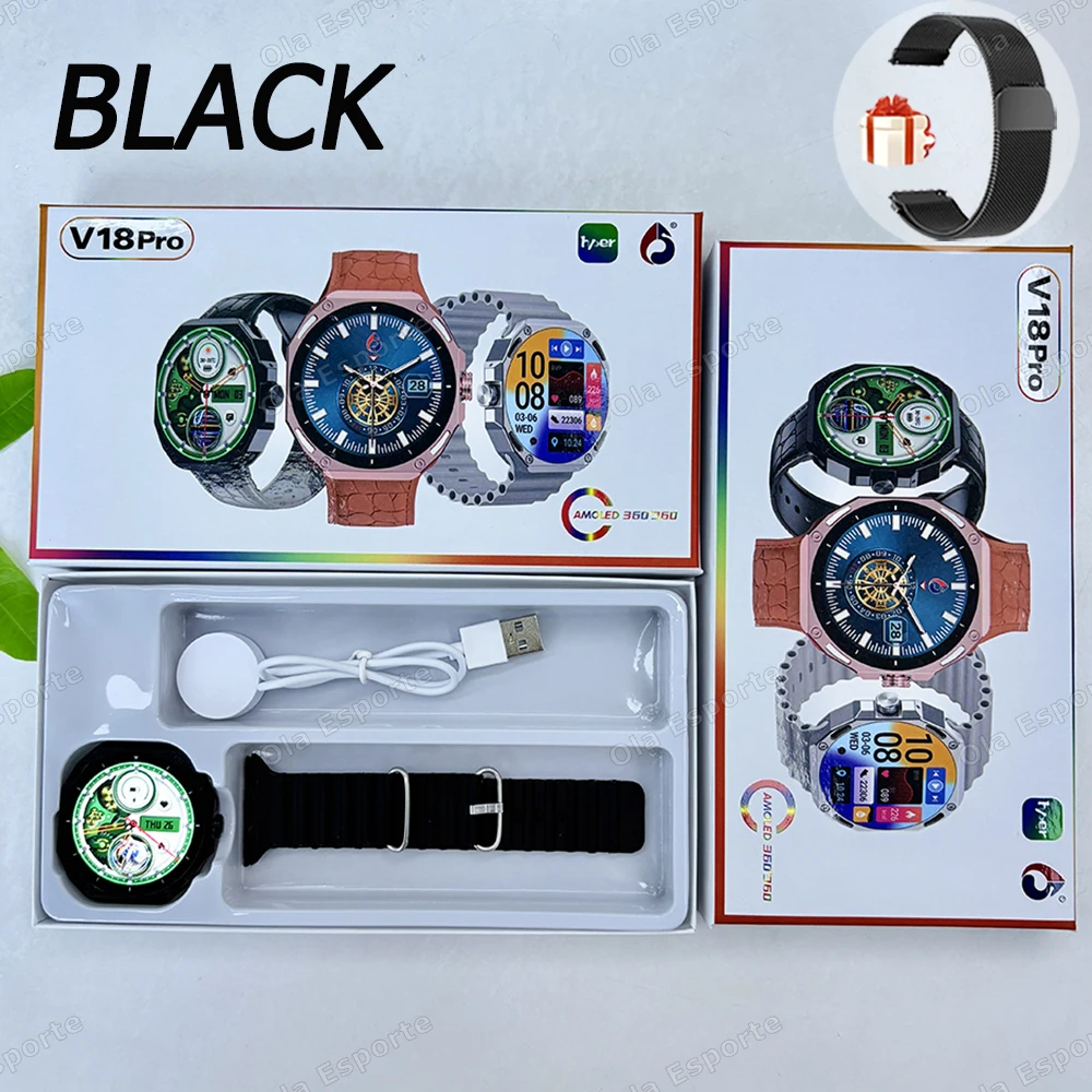 Bk49milanrelógio Inteligente Desportivo À Prova de Água com Monitorização de Ritmo Cardíaco e Chamadas Bluetooth para Android e Ios. MDUG