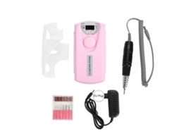 Máquina De Lixar Unhas Portátil Recarregável 30000rpm Com Bits Para Manicure E Pedicure Artístico