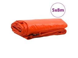 Maison Exclusive - Lona 650g / M² Laranja 5 X 8 M Lona Com Revestimento Em Pvc