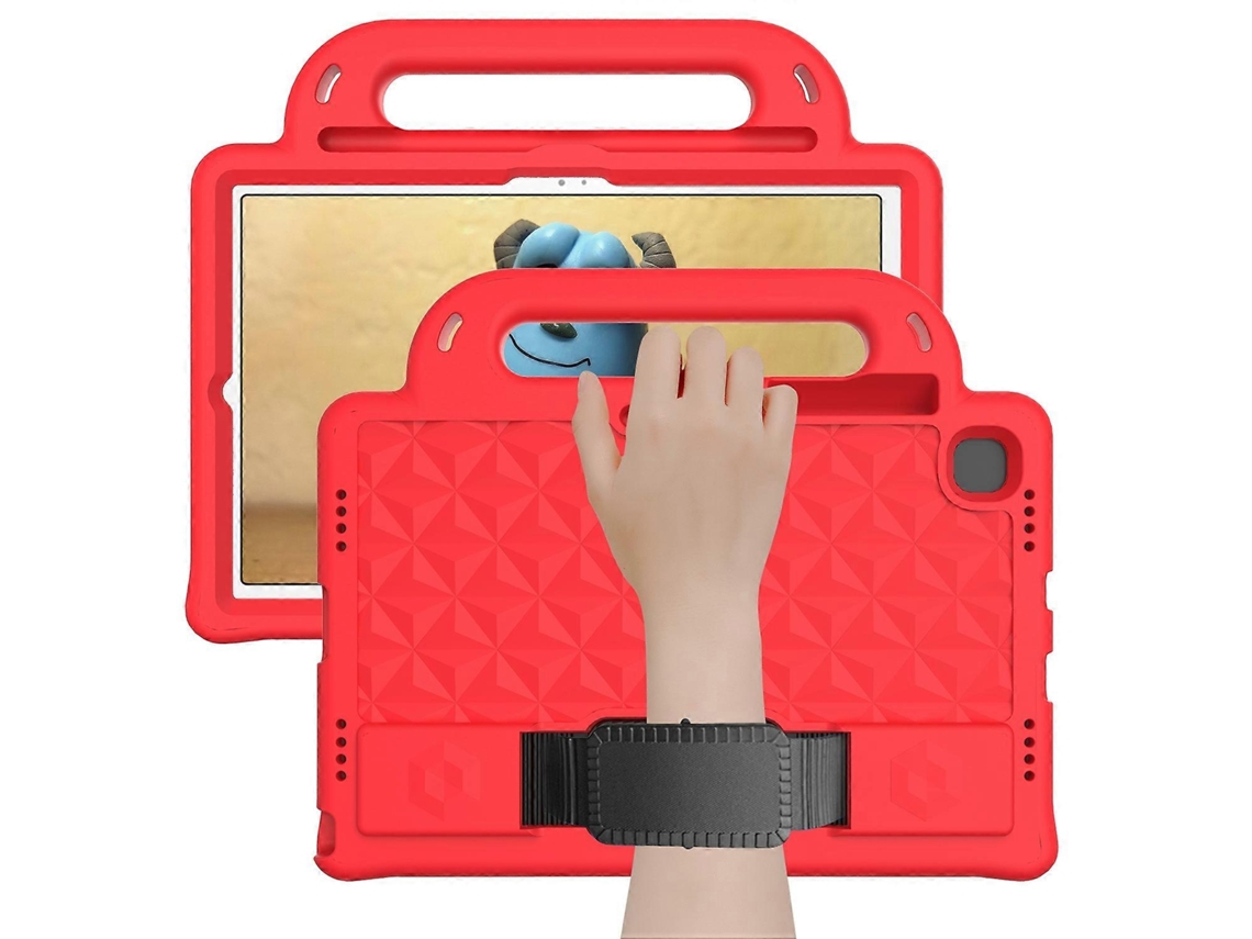 Capa Protetora Resistente A Quedas E Impactos Em Eva Para Lenovo Tab M10 Plus Tb-x606 10.3 Diamond Series, Com Suporte E Alça.
