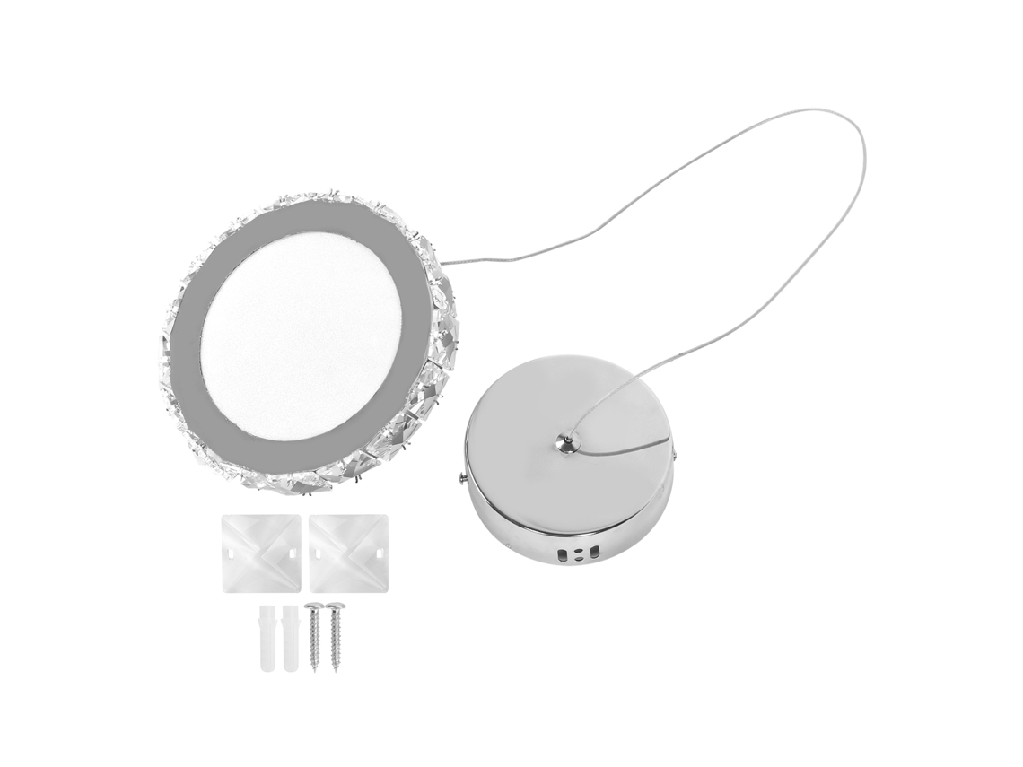 2026 lâmpada Pendente de Cristal em Candelabro para Sala de Jantar e Cozinha, 12w, Luz Branca, 85 265v