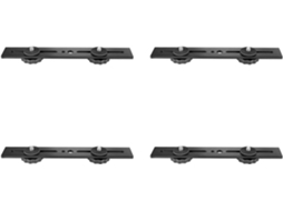 Suporte de Tripé 4x para Câmeras de 8 Polegadas com Flash Duplo, com Parafusos, 1 X 4 Acessórios para Câmera SFUSHOS