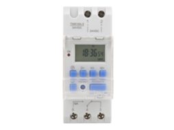 Interruptor Temporizador Digital 7 Dias Tm919a 3 24v Dc | S/MARCA