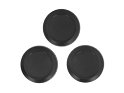 3pcs Camera Rear Lens Cap Cover Protective Rf Mount Camera Body Rear Lens Cap Replacement For Mirrorless Camera LAXISCREED