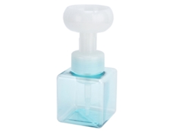 Garrafa Espumante Quadrada 250ml Petg Azul para Sabão Líquido | S/MARCA