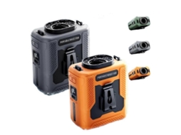 Ventilador Portátil Recarregável 5 Em 1 Versátil Para Uso Interno E Externo.