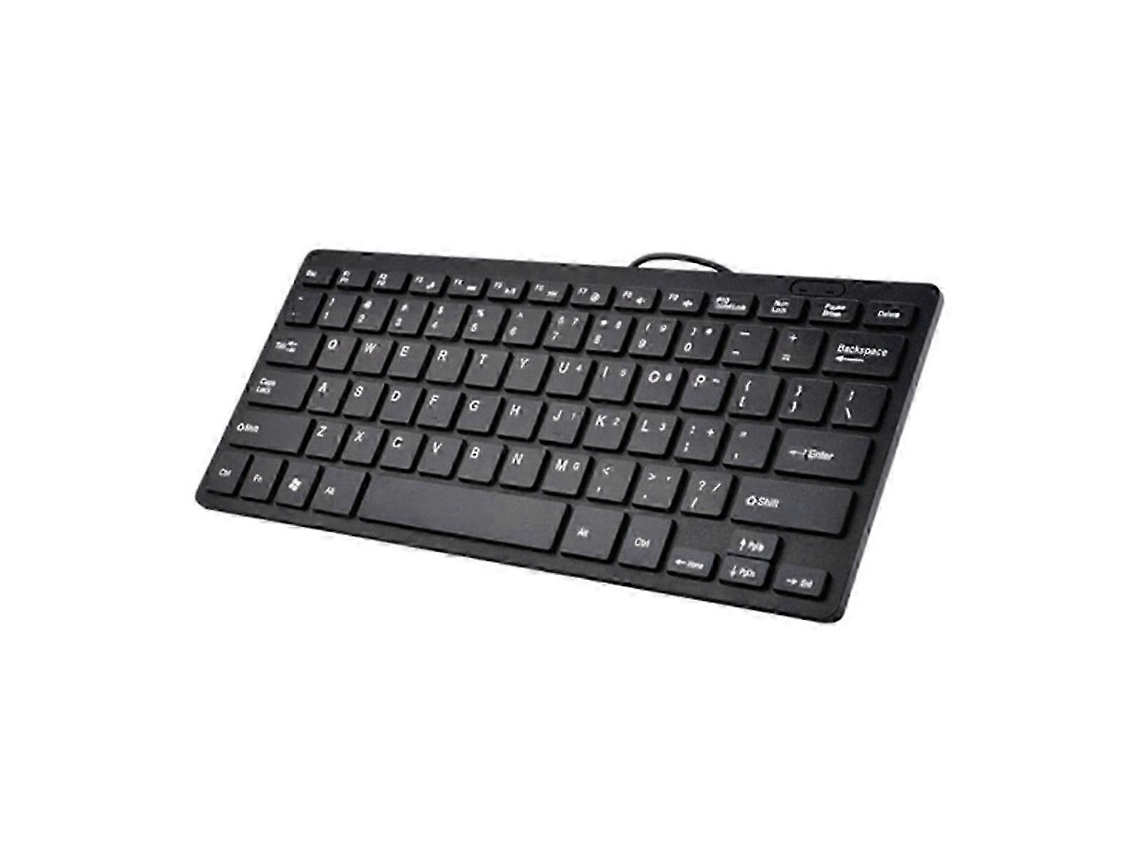 Teclado Usb Compacto Com Fio Teclado Ultrafino Adequado Para Mini Teclado Gamer De Pc Ly Ebike