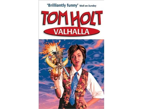 Livro Valhalla de Tom Holt (Inglês)