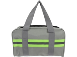 Bolsa para ferramentas de eletricista Haofy com refletor, bolsa de armazenamento de ferramentas de grande capacidade.