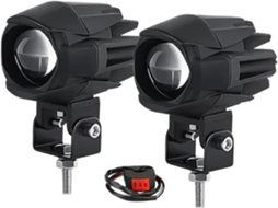 Faróis de Led para Motocicletas Neblina 3 Polegadas 6000k 3500k Caminhões Carros Quadriciclos Garantem