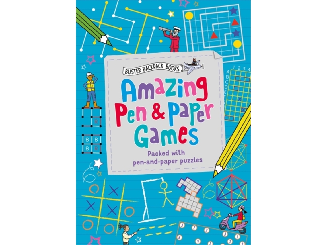 Livro Amazing Pen ampamp Paper Games Packed with pen-and-paper puzzles de Gareth Moore (Inglês)