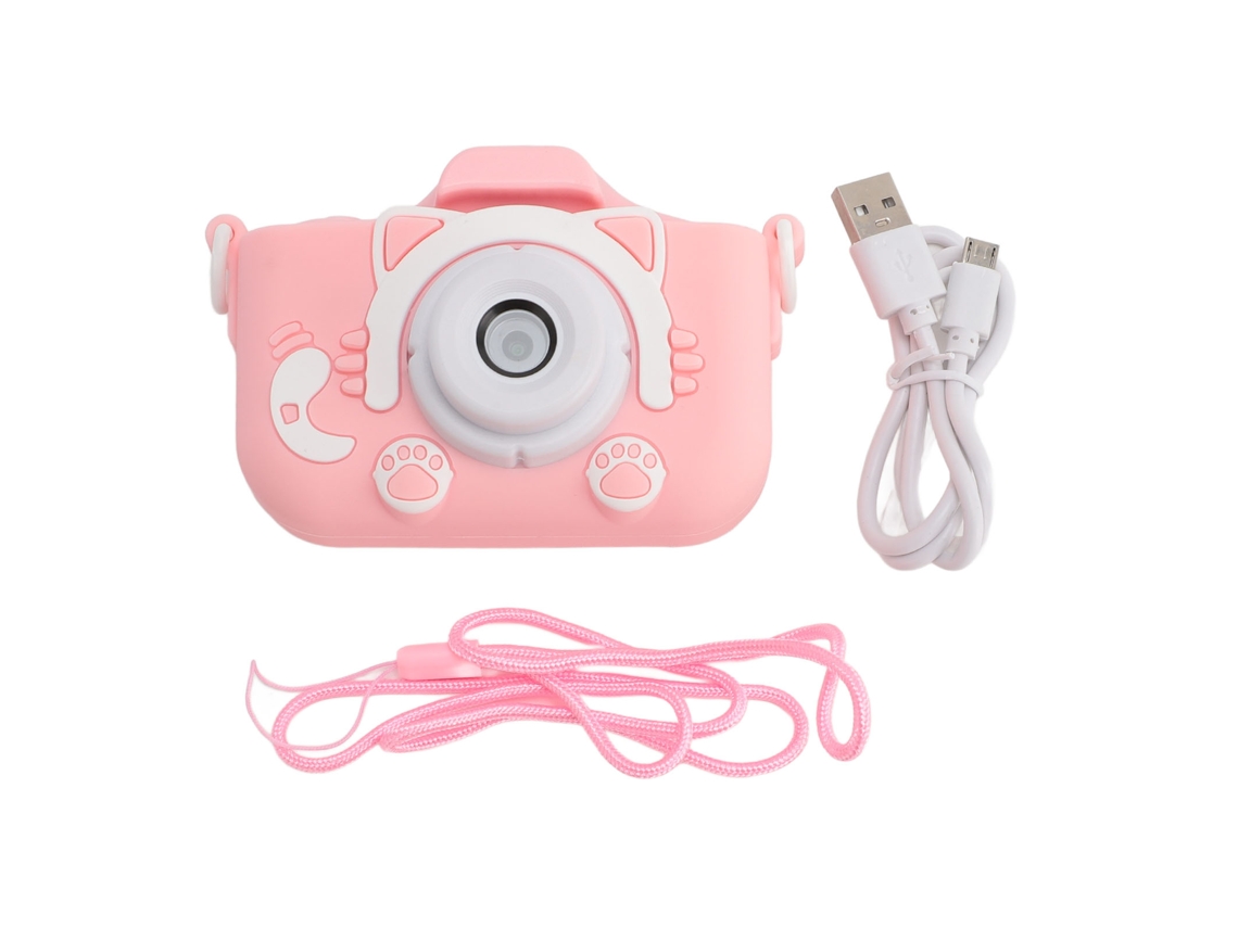 Câmera Digital Infantil 1080p, Gravadora De Vídeo, Câmera Para Crianças Pequenas Com Tela Ips De 2 Polegadas, Câmera Compacta Pequena Para Meninos E