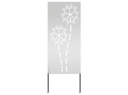 Painel Decorativo Para Jardim Vidaxl Aço (50x140 Cm)