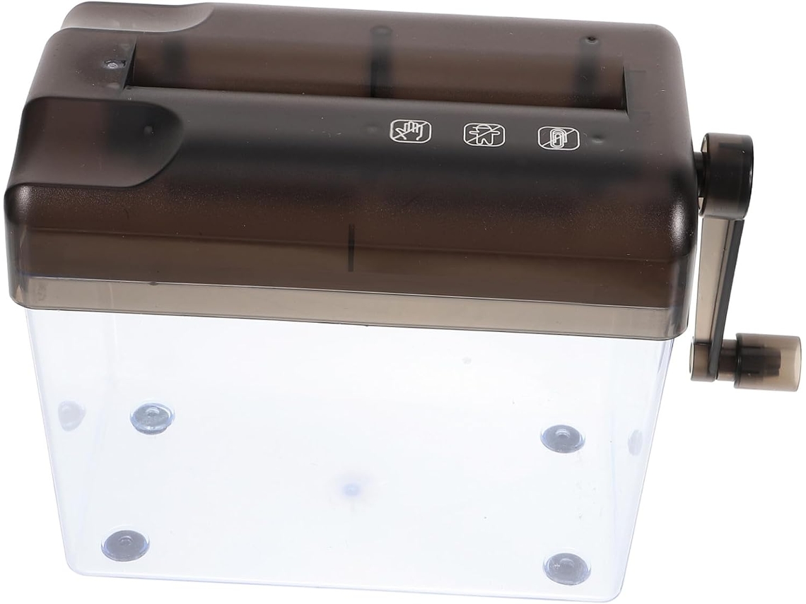 Déchiqueteuse Manuelle Portable Para Documentos A6, Destructeur De Papel Léger Em Abs, Accessoire