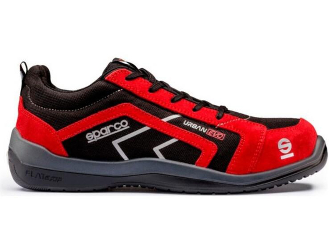 Calçado de Segurança Sparco Urban Evo 07518 Preto/Vermelho 44