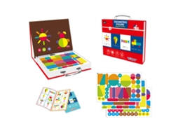 Ats tablero Mágico de Desenho 2 em 1 para Crianças, Jogo de Quebra cabeça Educatsivo, Presente de Aniversário para Meninos e Meninas